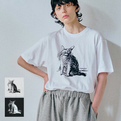 HARVESTY (ハーベスティ) printed tee プリントTシャツ A52411