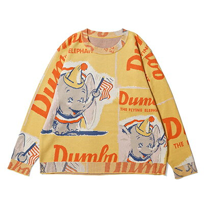 ポータークラシック Porter Classic【正規販売店】DISNEY VP PC KNIT COLLECTION CREWNECK DUMBO ディ..