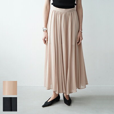 CLANE(クラネ) SHEER SLIT SKIRT シアースリットスカート 14109-6172