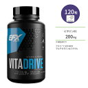 EFXスポーツ ビタドライブ 120粒 カプセル EFX Sports VITADRIVE サプリメント ビタミン ミネラル マルチビタミン ビタミンB群