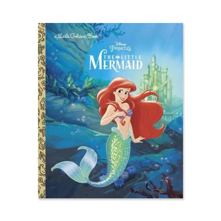 【洋書】リトル・マーメイド (ディズニープリンセス) [マイケル・タイテルバウム / デザイン：スー・ディチコ] The Little Mermaid (Disney Princess) [Michael Teitelbaum, Sue DiCicco (Illustrator)] リトルゴールデンブック