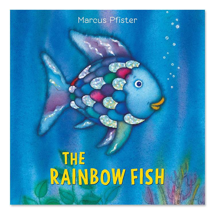 【洋書】レインボーフィッシュ [マーカス・フィスター] The Rainbow Fish [Marcus Pfister] 虹色の魚 うろこ 箔押しのサムネイル