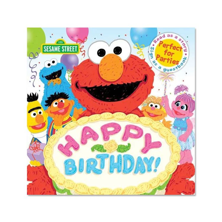 【洋書】ハッピーバースデー！ [セサミワークショップ] Happy Birthday！: A Birthday Party Book [Sesame Workshop] セサミストリート エルモ 1