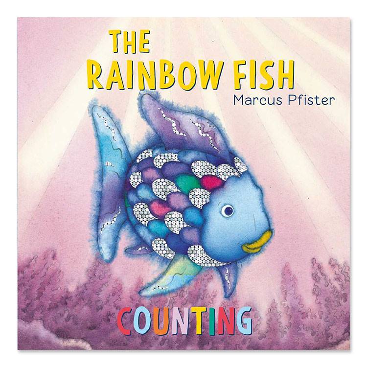 にじいろのさかな　絵本 【洋書】レインボーフィッシュのかぞえ方 [マーカス・フィスター] The Rainbow Fish Counting [Marcus Pfister] 虹色の魚 カウント