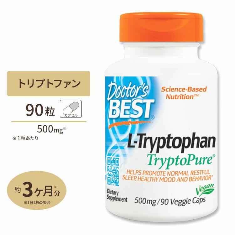 ベスト トリプトファン 500mg 90粒 Do...の商品画像