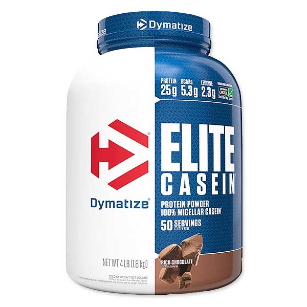 【隠れた名品】ダイマタイズ エリート カゼインプロテイン リッチチョコレート味 4lb 1.8kg 約50回分 Dymatize Elite Casein Rich Chocolate カゼインプロテイン 筋トレ トレーニング