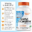 ドクターズベスト アセチル-L-カルニチン 500mg ビオシントカルニチン配合 60粒 ベジカプセル Doctor's Best Acetyl-L-Carnitine with Biosint Carnitines サプリメント カルニチン ダイエットサポート トレーニング 2