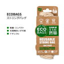 GRobO XgOobO g[gnh i` ECOBAGS PACKAGED STRING BAG - TOTE HANDLE }CobO g[gobO  obO ܂肽݃obO