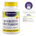 ヘルシーオリジンズ ケルセチン フィトソーム 500mg 60粒 ベジカプセル Healthy Origins Quercetin Phytosome 栄養補助食品 フラボノイド