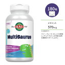 カル キッズ マルチビタミン 180粒 チュアブル ベリー グレープ味 オレンジ味 KAL MultiSaurus Kids Multivitamin Berry Grape Orange 180 Chewable サプリ マルチザウルス ヘルスケア ビタミン ミネラル