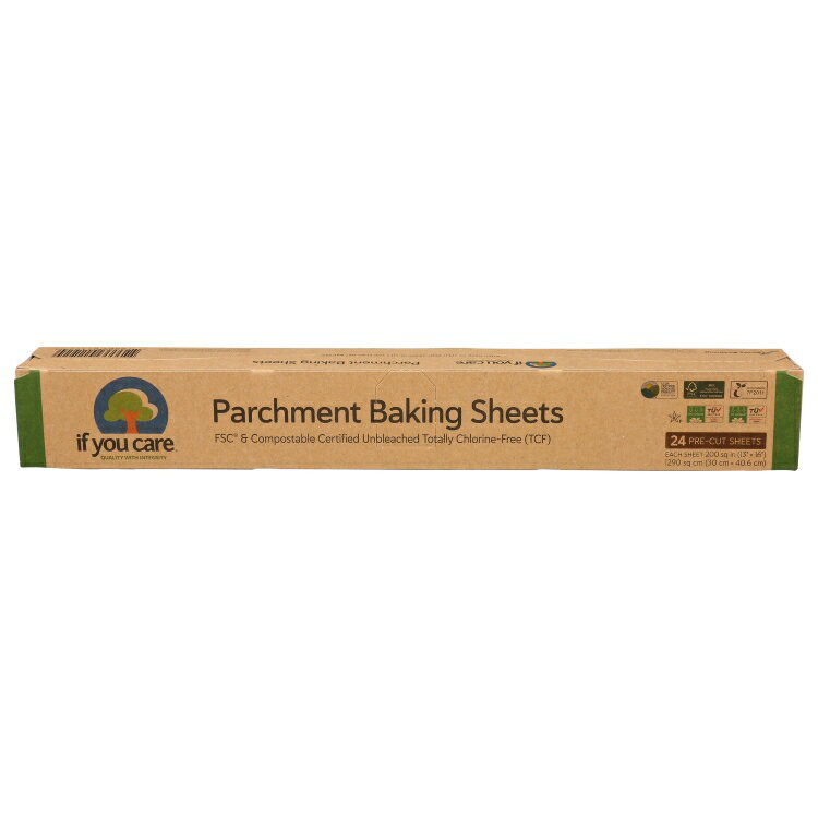 [12個セット]イフユーケア クッキングシート If You Care Parchment Paper Sheets 【お取り寄せ商品】【合わせて買いたい】