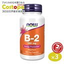 ナウフーズビタミンB2 100mg 100粒 NOW Foods Vitamin B-2 100 mg Veg Capsules その1