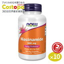 ナウフーズ ナイアシンアミド ビタミンB3 500mg 100粒 NOW Foods Niacinamide (B-3) イキイキとした毎日 エナジーチャージ 補酵素