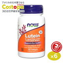 ルテイン 10mg 120粒《4ヵ月分》 （旧ルテインエステル20mg）NOW Foods(ナウフーズ)