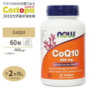 NOW Foods RGUCQ10 400mg 60 \tgWF iEt[Y CoQ10 400mg 60softgels