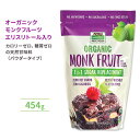 iEt[Y GXg[胂Nt[c I[KjbN pE_[ 454g (1lb) NOW Foods Monk Fruit with Erythritol, Organic Powder JJ
