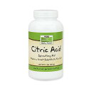 【最大2000円OFFクーポン】クエン酸 1 lb ( 454 g ) NOW Foods(ナウフーズ) Citric Acid 1 LB ( 454 g )