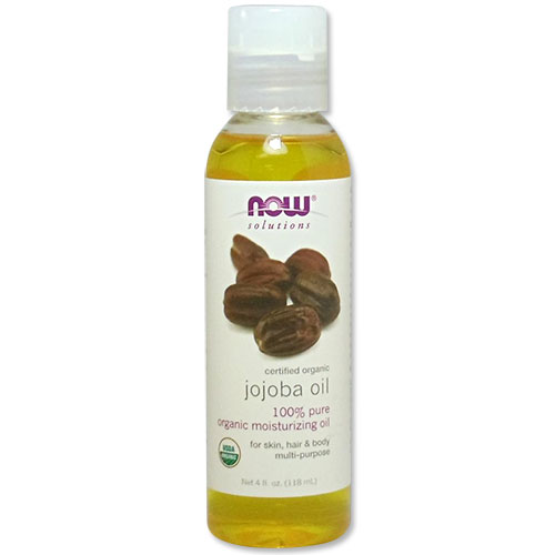 ナウフーズ 100%ピュア オーガニックホホバオイル 118ml NOW Foods Jojoba Oil キャリアオイル ヘアケア スキンケア マッサージオイル