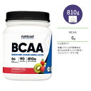 ニュートリコスト BCAAパウダー ストロベリー キウイ 810g (28.6oz) 90回分 Nutricost BCAA Powder Strawberry Kiwi BCAA2:1:1 分枝鎖アミノ酸