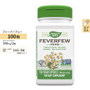 lC`[YEFC tB[o[t[ 380mg JvZ 100 Nature's Way Feverfew Leaves Ĕe