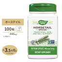 ネイチャーズウェイ ホーステイル (シリカ) 440mg ビーガンカプセル 100粒 Nature's Way Horsetail grass サプリメント ヘアケア 健康食品 栄養補助食品 アメリカ その1