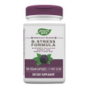 Nature's Way B-ストレスフォーミュラ エゾウコギエキス配合 100粒 ビーガンカプセル ネイチャーズウェイ B-Stress Formula 100Vegan Capsules