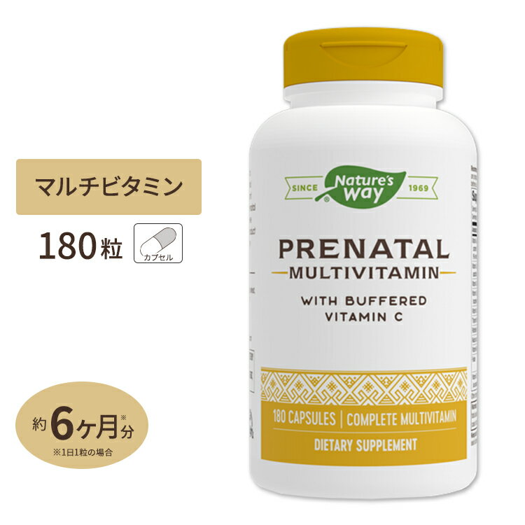 ネイチャーズウェイ 妊婦用 マルチビタミン プレナタルマルチ 180粒 Nature's Way Prenatal Multi-Vitamin サプリ 妊娠中 授乳