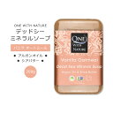 ワンウィズネイチャー デッドシー ミネラルソープ バニラオートミールの香り 200g (7oz) One with Nature Vanilla Oatmeal Soap with Dead Sea Minerals, Argan Oil Shea Butter 石鹸 死海 塩 敏感肌 保湿