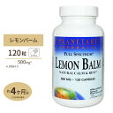 プラネタリーハーバルズ レモンバーム (メリッサ) 500mg 120粒 Planetary Herbals 1