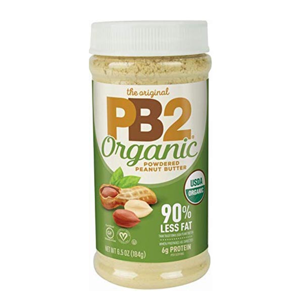 オーガニックピーナッツバターパウダー 184g（6.5oz）パウダー PB2（ピービー2フーズ）