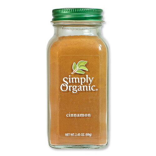 シンプリーオーガニック シナモン 69g Simply Organic Cinnamon 2.45 oz (69 g) 1