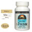 ソースナチュラルズ L-チロシン 500mg 50粒 タブレット Source Naturals L-Tyrosine 500mg 50Tablets