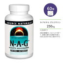 \[Xi`Y N-A-G N-AZ` ORT~ 250mg ^ubg 60 Source Naturals N-A-G N-Acetyl Glucosamine 250mg 60 Tablets qA_ WCgT|[g