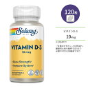 \[ r^~ D-3 10mcg \tgWF 120 Solaray Vitamin D-3 10mcg r^~D3 r^~Tv T|[g {[wX