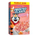 【アメリカウォルマート品】ケロッグ フロステッドフレークシリアル ファミリーサイズ ストロベリーミルクシェイク 569g Kellogg's Frosted Flakes Cereal Family Size, Strawberry Milkshake, 20.1oz Box (1 Box) 【お取り寄せ商品】【合わせて買いたい】