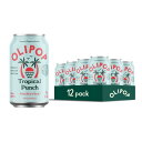 【アメリカウォルマート品】オリポップ プレバイオティクスソーダ トロピカルパンチ 355ml 12本 OLIPOP Prebiotic Soda, Tropical Punch, 12 fl oz, 12 Pack 【お取り寄せ商品】【合わせて買いたい】