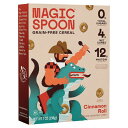 【アメリカウォルマート品】マジックスプーン シナモンロール グレインフリー シリアル 198g Magic Spoon Cinnamon Roll Grain-Free Breakfast Cereal, 7 oz Box 【お取り寄せ商品】【合わせて買いたい】