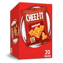 【アメリカウォルマート品】チーズイット オリジナルチーズクラッカー ベイクドスナッククラッカー 28g×20袋入り Cheez-It Original Cheese Crackers, Baked Snack Crackers, 20 Count 【お取り寄せ商品】【合わせて買いたい】