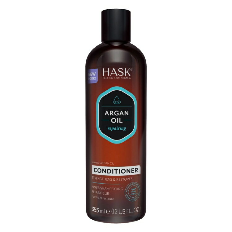 【アメリカウォルマート品】ハスク アルガンオイル リペアリング コンディショナー 355ml Hask Argan O..