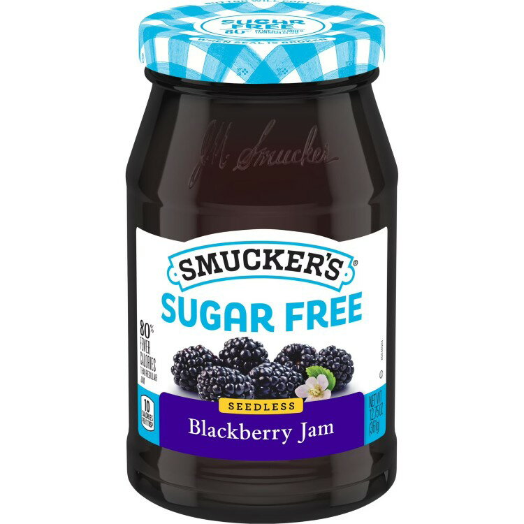 ڥꥫޡʡۥޥå 奬ե꡼ ɥ쥹 ֥å٥꡼ 361g Smucker's Sugar Free Seedless Blackberry Jam 12.75 Ounces ڤ󤻾ʡ