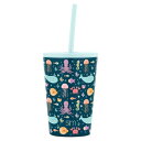 【在庫限り！】子供用クラシックタンブラー ストロー付き ハッピーマーメイド 340ml（12oz）Simple Modern（シンプルモダン）