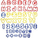 ウィルトン アルファベット&ナンバー クッキー抜き型 ABC&123カッターセット 50個セット WILTON Cookie Cutters Set 50-Pi...