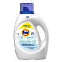 Tide タイド 液体洗濯洗剤 低刺激 無香料 敏感 Free &amp; Gentle 液体タイプ フリー＆ジェネラル 衣類用洗剤 HE 洗浄力 ランドリー Laundry Detergent  アメリカ 有名ブランド 米国