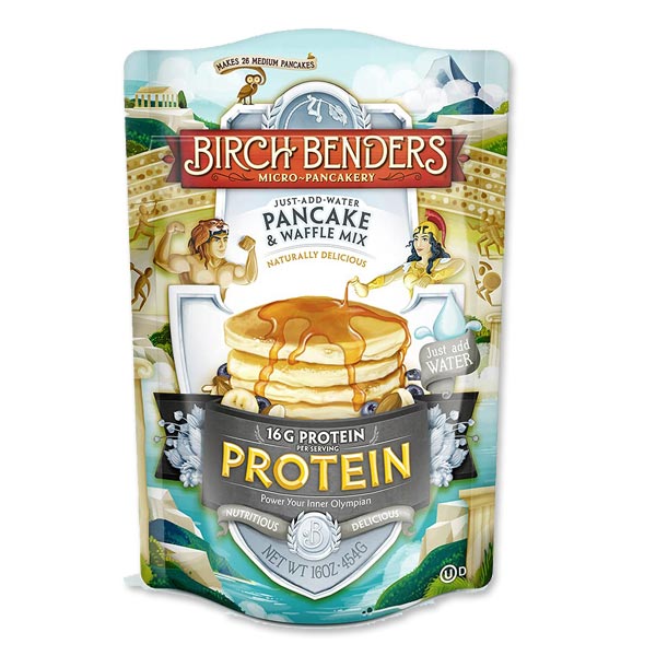 ☆ バーチベンダーズ プロテインタイプ パンケーキミックス ワッフルミックス 454g(16oz) Birch Benders Performance Protein Pancake and Waffle Mix [海外直送] アメリカ版 米国