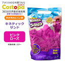 スピンマスター キネティックサンド ピンク・ローズ 907g (2lbs) Spin Master Kinetic Sand Pink Rese 桃色 ピンク 砂 砂遊び 遊び 砂場 3歳 3才 清潔 安心 サンドアート 感触 感覚 楽しい 面白い 室内