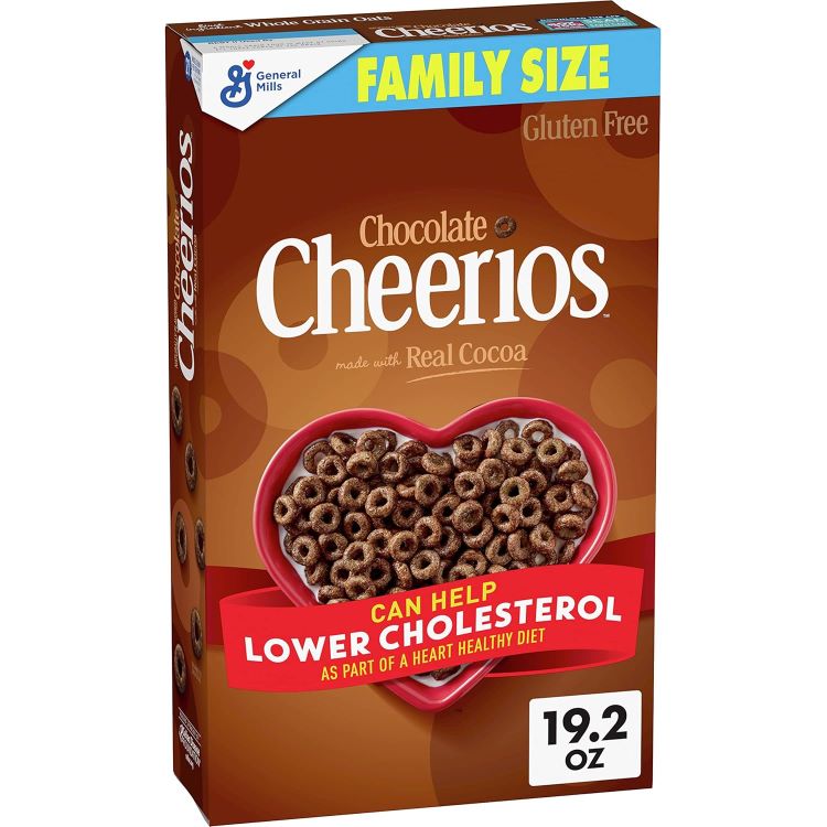 チョコレート チェリオス シリアル 全粒オート麦入りシリアル ファミリーサイズ 544.3g(19.2oz) Chocolate Cheerios Cereal With Whole Grain Oats Family Size【お取り寄せ商品】【合わせて買いたい】