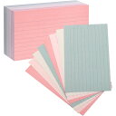 【アメリカフェア】Mr.ペン 罫線入りインデックスカード 180枚 モランディ Mr. Pen- Pastel 3 x 5, 180 Lined Index Cards Morandi【お取り寄せ商品】【合わせて買いたい】