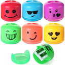 【アメリカフェア】Mr.ペン スマイリー鉛筆削り 6個セット Mr. Pen- Pencil Sharpener, Smiley Sharpener 6 Pack【お取り寄せ商品】【合わせて買いたい】