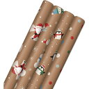 【最大2000円OFFクーポン】ホールマーク ホリデーラッピングペーパー キッズクラフト 4枚セット Hallmark Holiday Wrapping Pap...