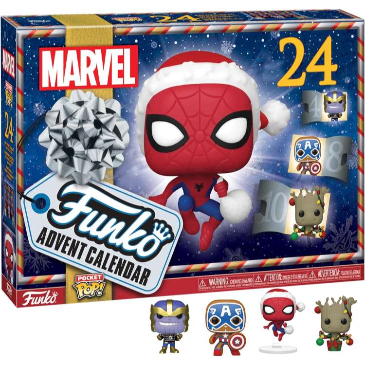 ファンコポップ！ アドベントカレンダー マーベル ホリデー Funko Pop! Advent Calendar: Marvel - Holiday【お取り寄せ商品】【合わせて買いたい】のサムネイル